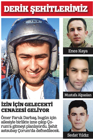 Yüreğimiz yanıyor